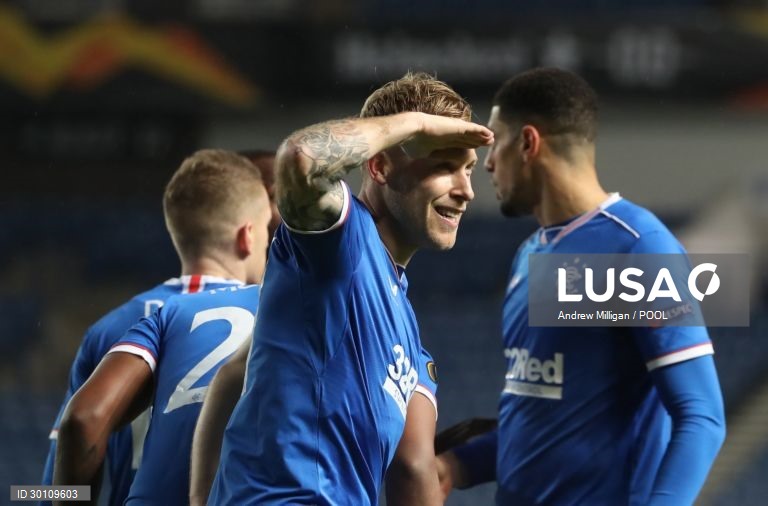 Liga Europa: Glasgow Rangers vs Benfica