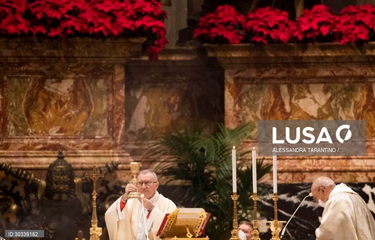 Vaticano: Missa de Ano Novo na Basílica de S. Pedro