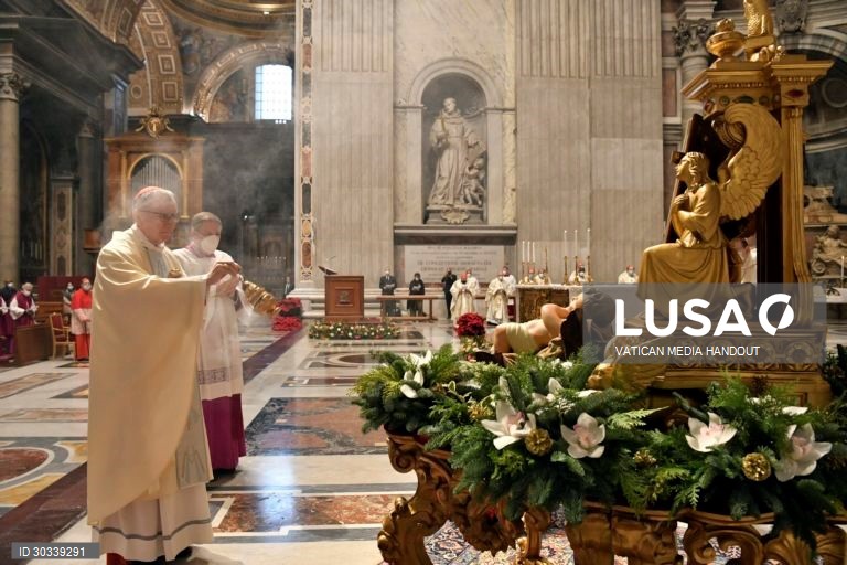 Vaticano: Missa de Ano Novo na Basílica de S. Pedro