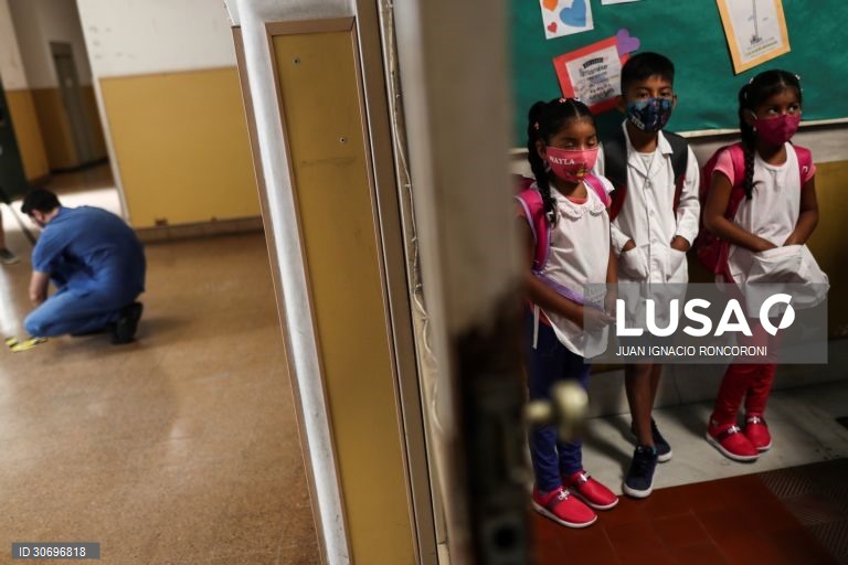 Regresso às aulas na Argentina