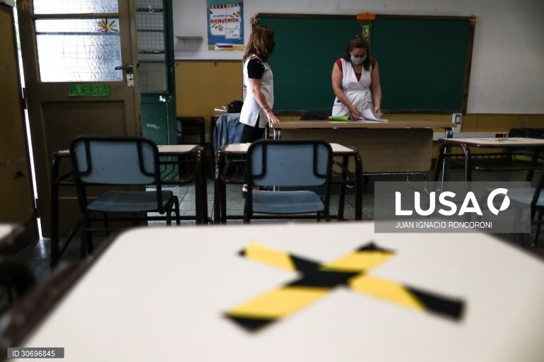 Regresso às aulas na Argentina