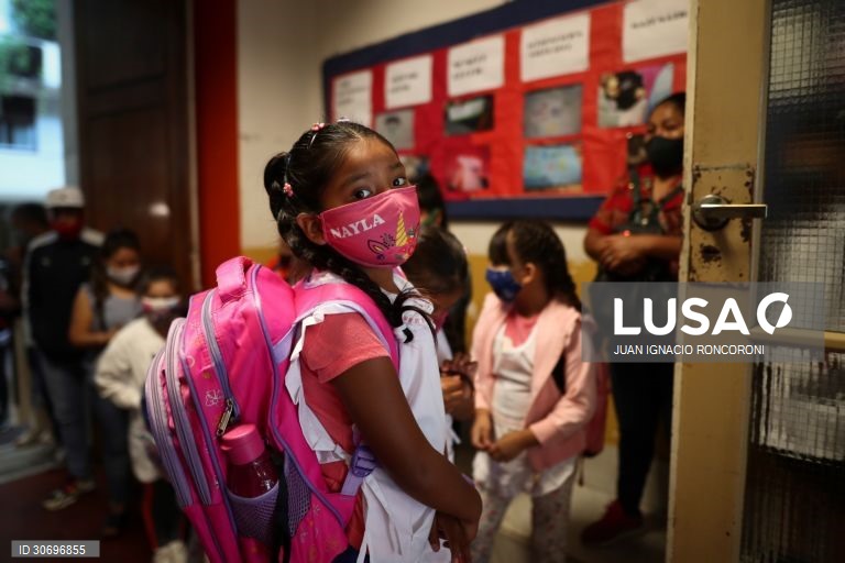Regresso às aulas na Argentina