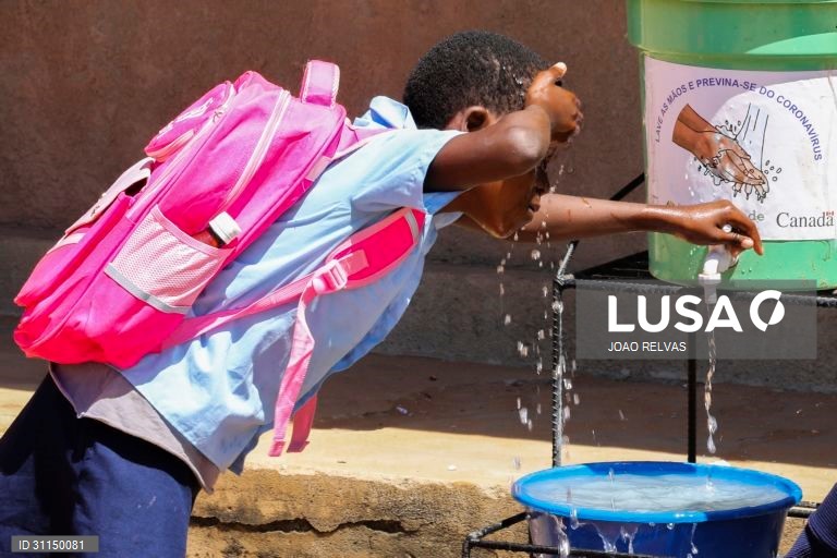 Moçambique: Escola primária Mahate em Pemba, Cabo Delgado