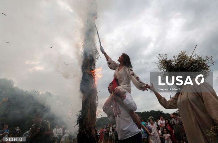 Feriado pagão Ivana Kupala na Ucrânia