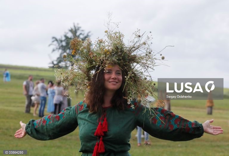 Feriado pagão Ivana Kupala na Ucrânia