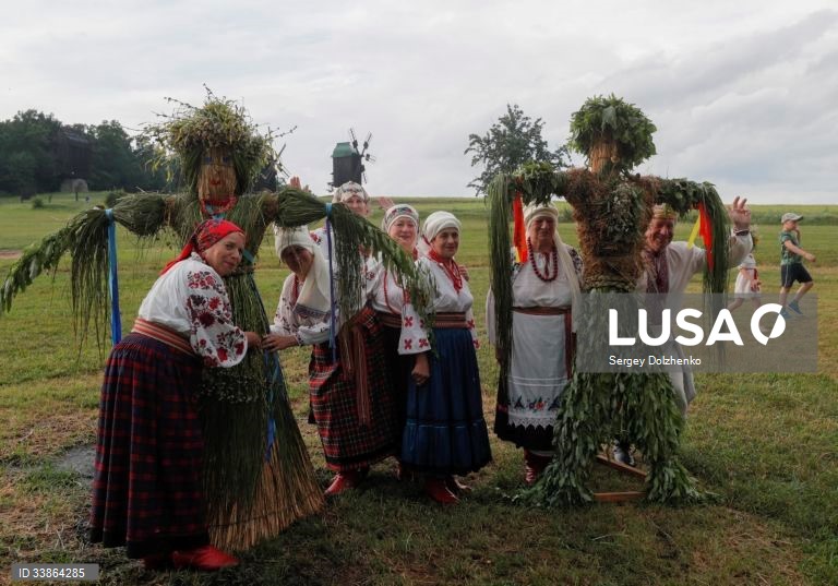 Feriado pagão Ivana Kupala na Ucrânia
