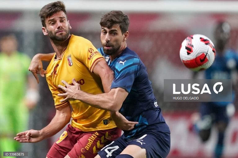 Sporting de Braga empata por 1-1 com o Marselha no Estádio Municipal de Braga