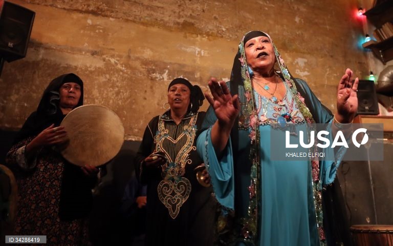 Dança 'Zar' no Egito