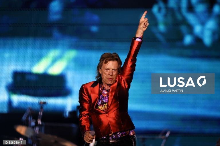 Concerto dos Rolling Stones em Madrid