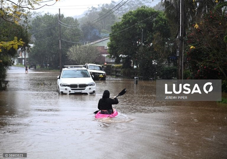 Austrália: Inundações afectam Nova Gales do Sul