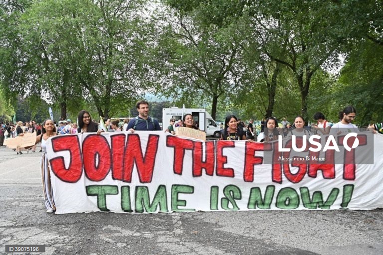 Turim: Manifestação Fridays for Future 