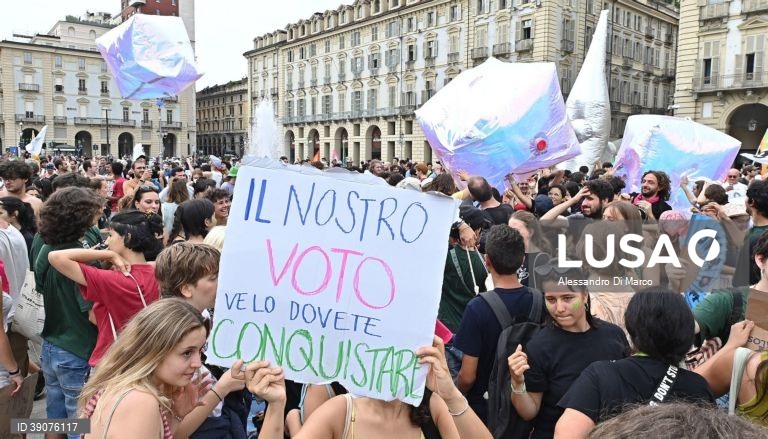 Turim: Manifestação Fridays for Future 