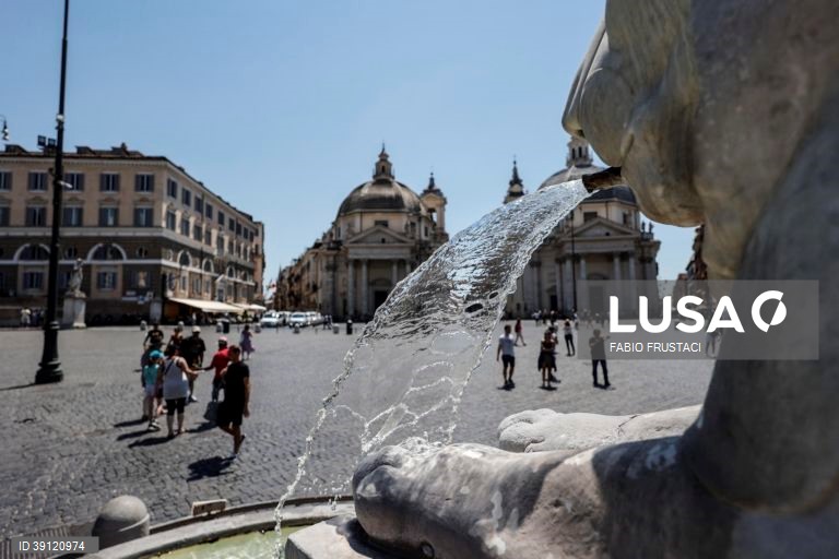 Itália: Dia de calor em Roma