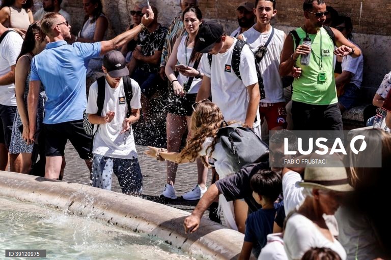Itália: Dia de calor em Roma