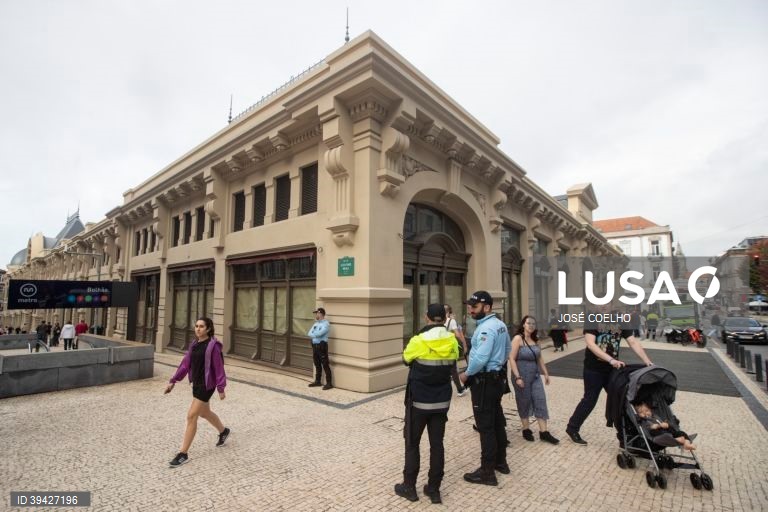 Abertura do Mercado do Bolhão depois de quatro anos de obras de requalificação, Porto, 15 de setembro de 2022.  JOSÉ COELHO/LUSA
