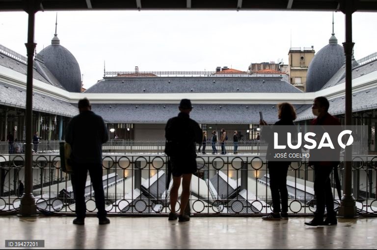 Abertura do Mercado do Bolhão depois de quatro anos de obras de requalificação, Porto, 15 de setembro de 2022.   JOSÉ COELHO/LUSA
