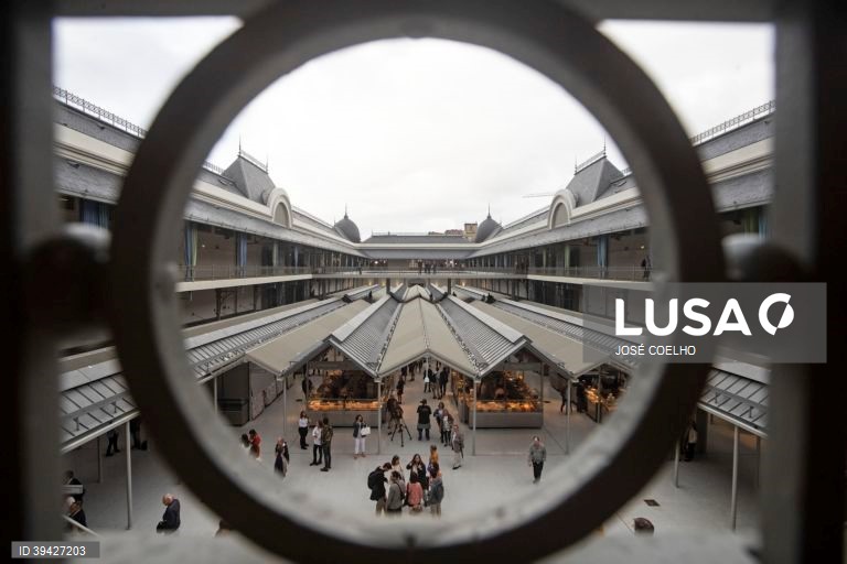 Abertura do Mercado do Bolhão depois de quatro anos de obras de requalificação, Porto, 15 de setembro de 2022.   JOSÉ COELHO/LUSA
