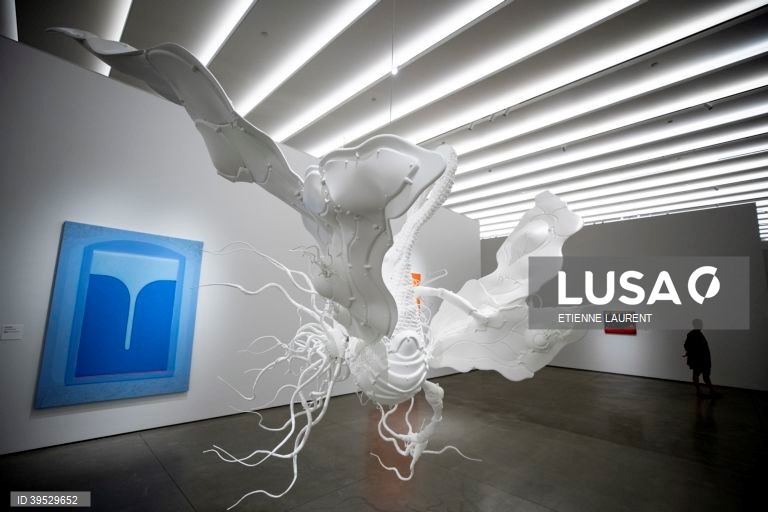 EUA: Exposição do Museu de Arte de Orange County em Costa Mesa, Califórnia