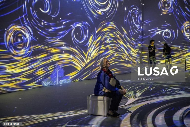Exposição imersiva de Van Gogh na Guatemala