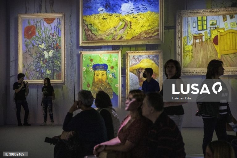 Exposição imersiva de Van Gogh na Guatemala