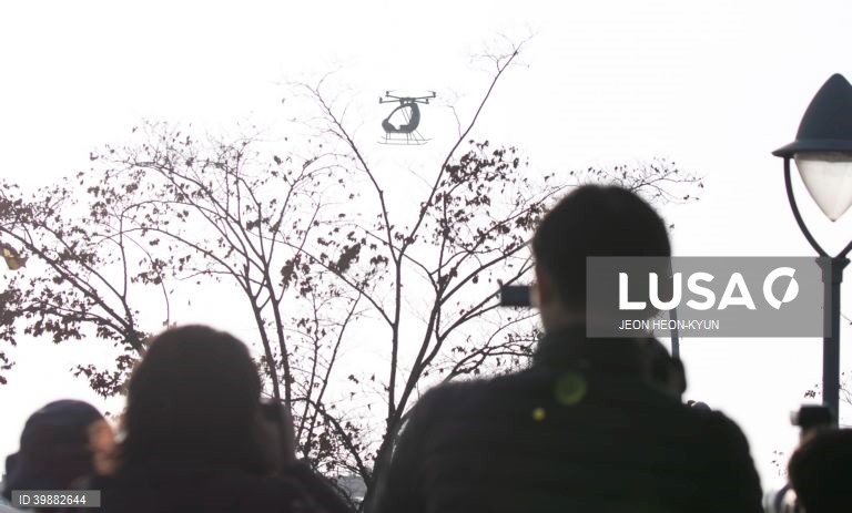 Coreia do Sul: Empresa Voltline testa táxis drones em Gyeonggi-do
