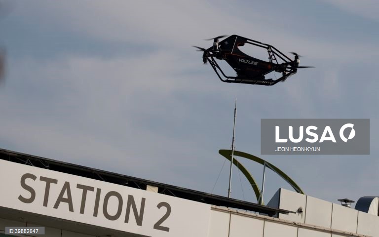 Coreia do Sul: Empresa Voltline testa táxis drones em Gyeonggi-do