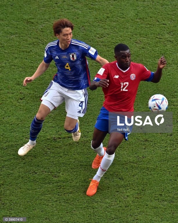 Mundial Qatar 2022: Japão vs Costa Rica.