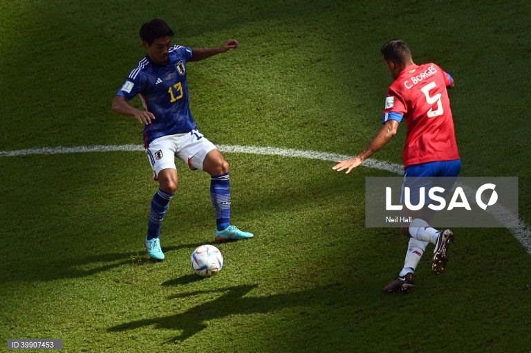 Mundial Qatar 2022: Japão vs Costa Rica.
