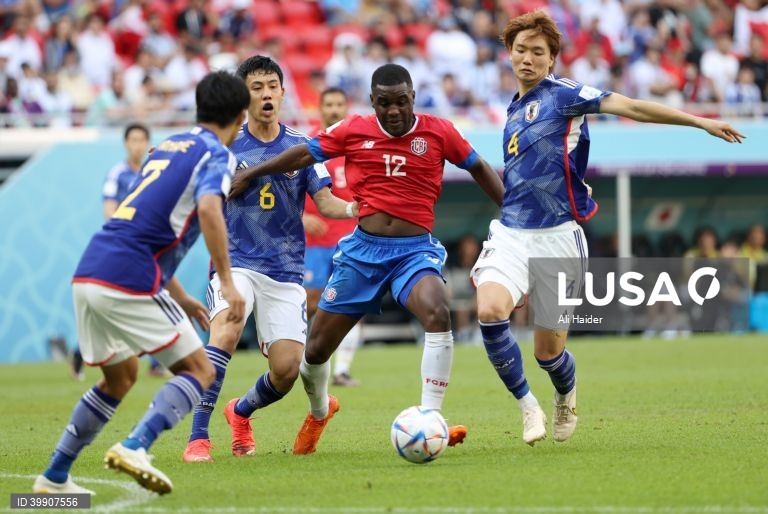 Mundial Qatar 2022: Japão vs Costa Rica.