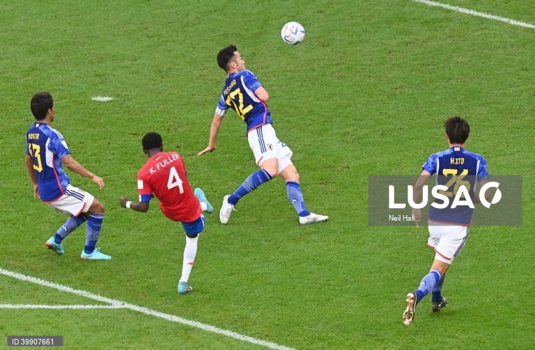 Mundial Qatar 2022: Japão vs Costa Rica.