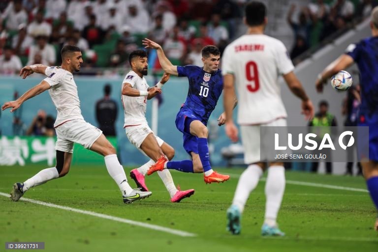 Qatar: Estados Unidos vence Irão por 1-0 em jogo do Mundial de futebol de 2022