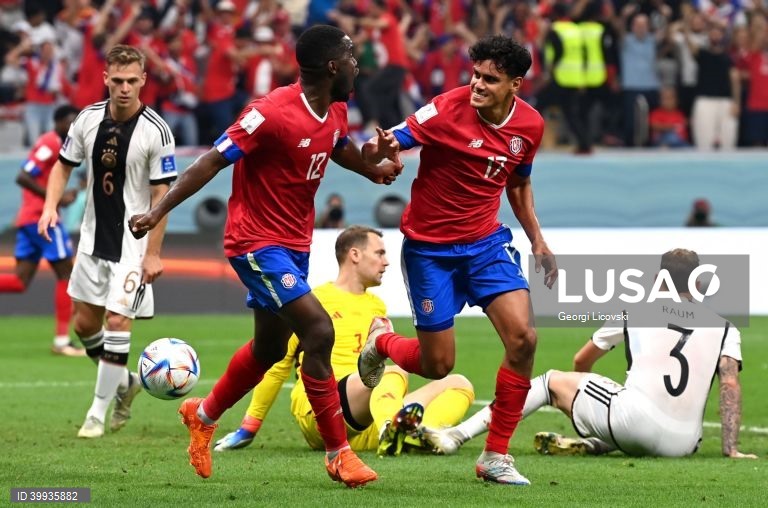 A Alemanha despediu-se do Mundial no Qatar mesmo tendo vencido por 4-2 a Costa Rica, em jogo da terceira jornada do Grupo E. Os alemães terminam esta primeira fase com os mesmos pontos da Espanha, mas ficaram em desvantagem no desempate entre golos marcados e sofridos.