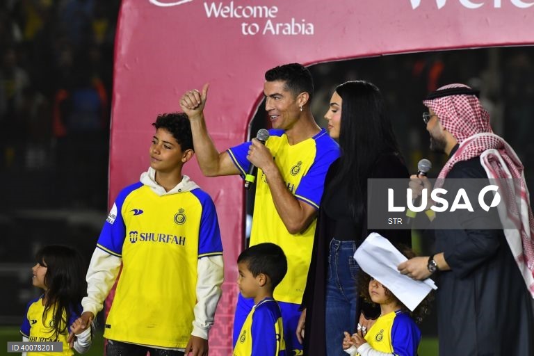 Futebol: Apresentação de Cristiano Ronaldo no Al Nassr