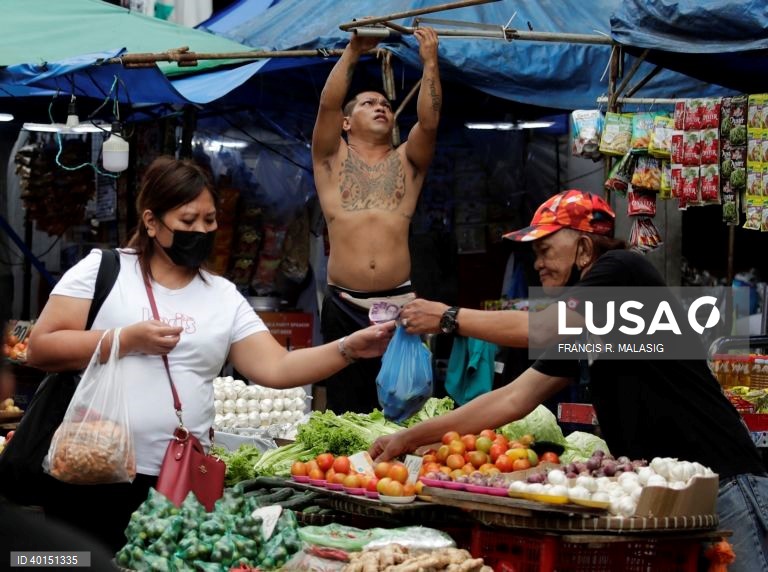 Filipinas: Mercado em Manila
