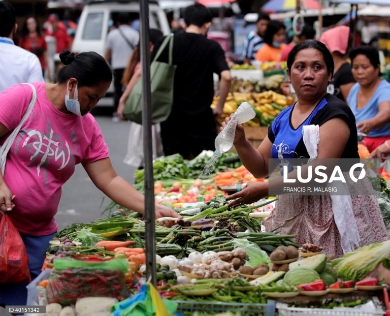 Filipinas: Mercado em Manila