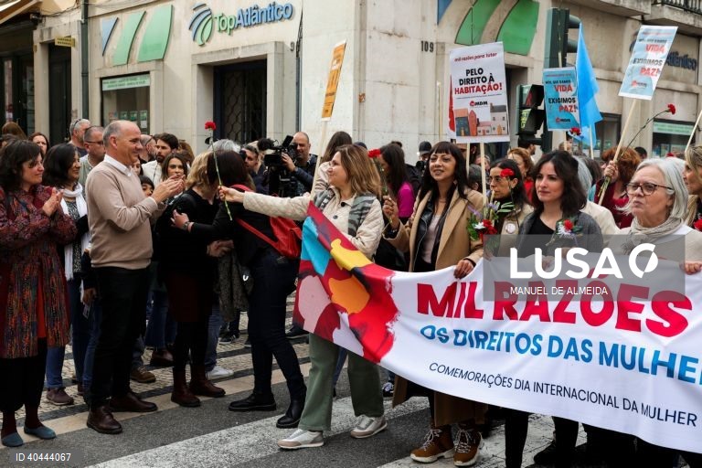 Manifestação Nacional de Mulheres em Lisboa