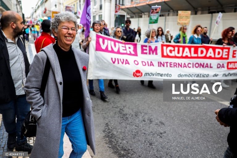 Manifestação Nacional de Mulheres em Lisboa