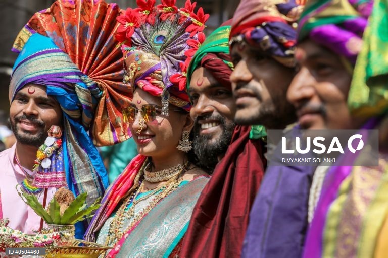 Índia: Celebrações do Ano Novo hindu em Mumbai