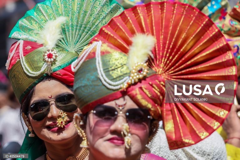 Índia: Celebrações do Ano Novo hindu em Mumbai