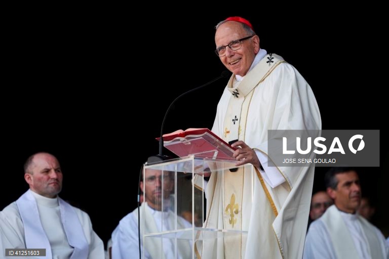 JMJ: Missa dos voluntários presidida pelo cardeal-patriarca de Lisboa, Manuel Clemente 