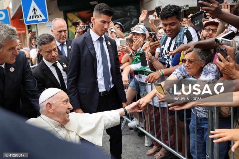 Visitas do Papa Francisco a Portugal