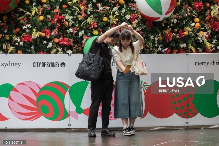 Sydney: Início das festividades de Natal