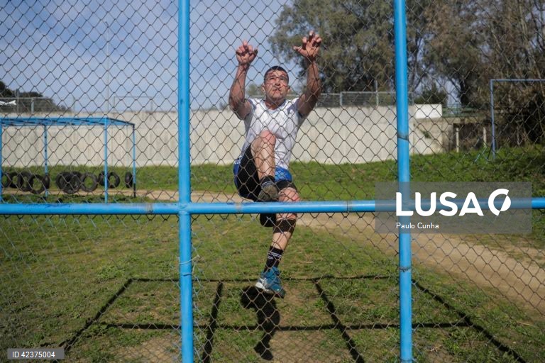 Alunos da Escola Prática de Policia treinam para ser futuros agentes da PSP, 20 fevereiro 2024 em Torres Novas. (ACOMPANHA TEXTO DA LUSA DO DIA 25 FEVEREIRO 2024). PAULO CUNHA/LUSA