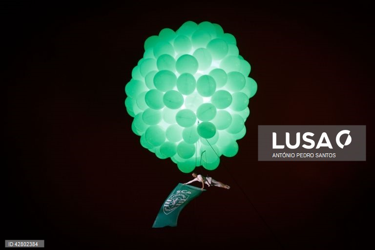 Futebol: Sporting festeja a conquista do título