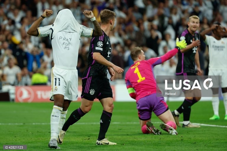 O futebolista Joselu ‘catapultou’ hoje o Real Madrid para a final da Liga dos Campeões, ao marcar os dois golos da reviravolta (2-1) sobre o Bayern Munique perto do final do encontro da segunda mão das meias-finais.