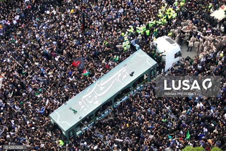 Funeral do Presidente do Irão, Ebrahim Raisi 