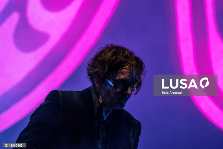 Dinamarca: A banda de rock britânica Pulp no Northside Music Festival em Aarhus