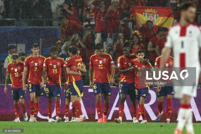 Euro2024: Espanha vs Geórgia