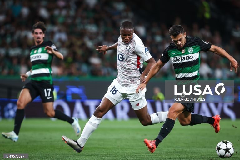 O Sporting estreou-se hoje com um triunfo na fase de liga da edição 2024/25 da Liga dos Campeões em futebol, ao vencer em casa os franceses do Lille por 2-0, em encontro da primeira jornada.