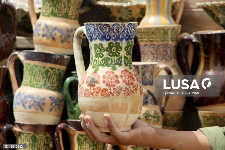 Afeganistão: Olaria tradicional em Kandahar